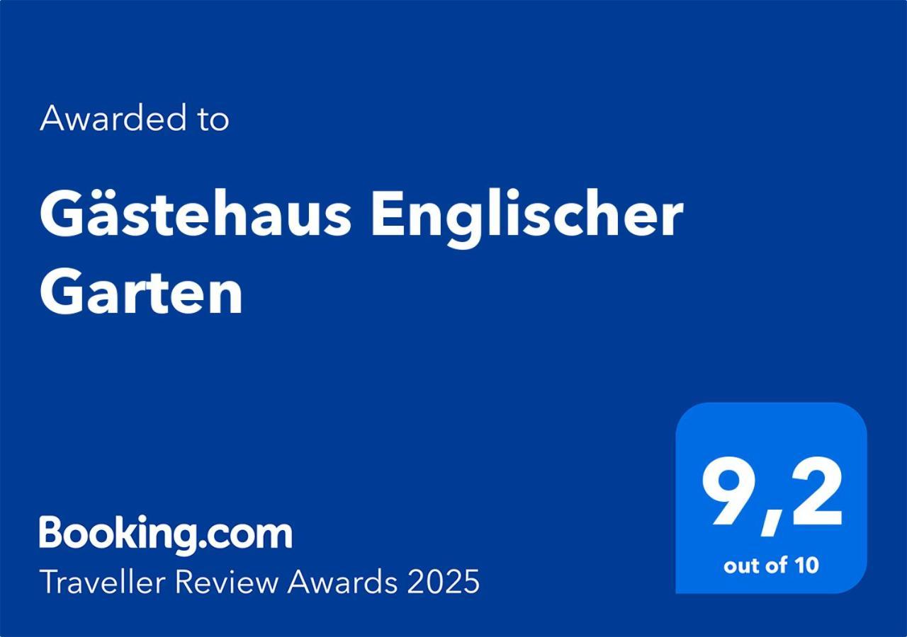 Gaestehaus Englischer Garten Münih Dış mekan fotoğraf
